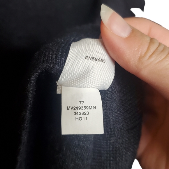 Nordstrom Cable Knit Sweater Vest Grey 100% Extra Fine Merino Wool Large Men's - Picture 4 of 11